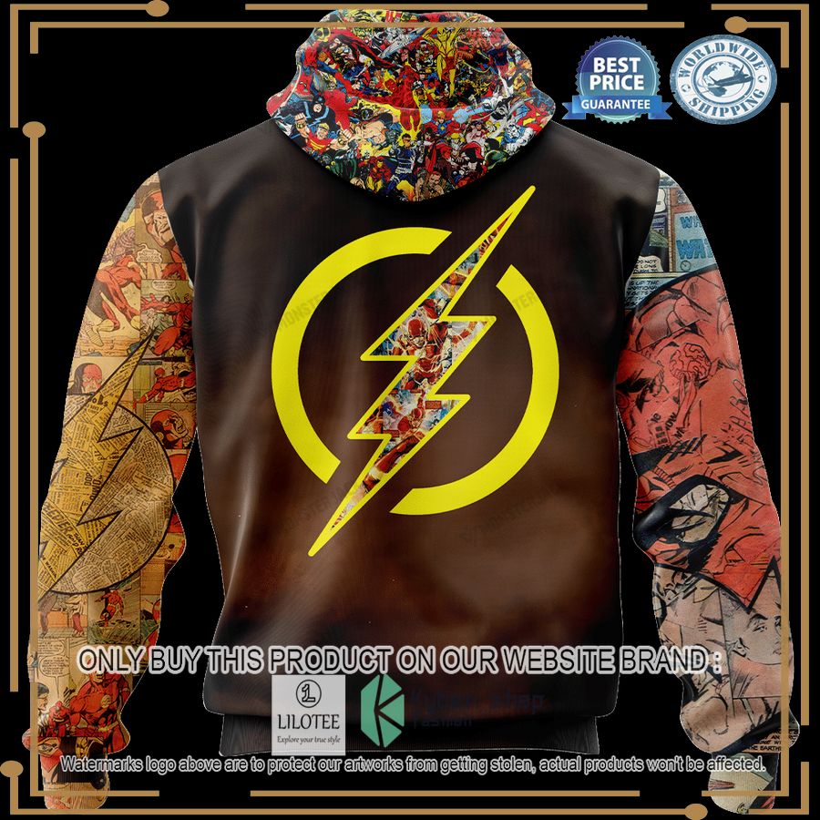 the flash dc comics universe hoodie hoodie mask 2 99920