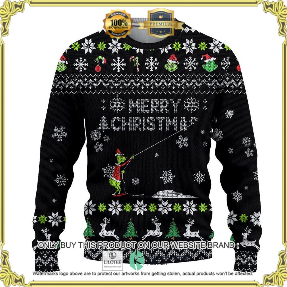 the grinch stole black christmas sweater 1 12122