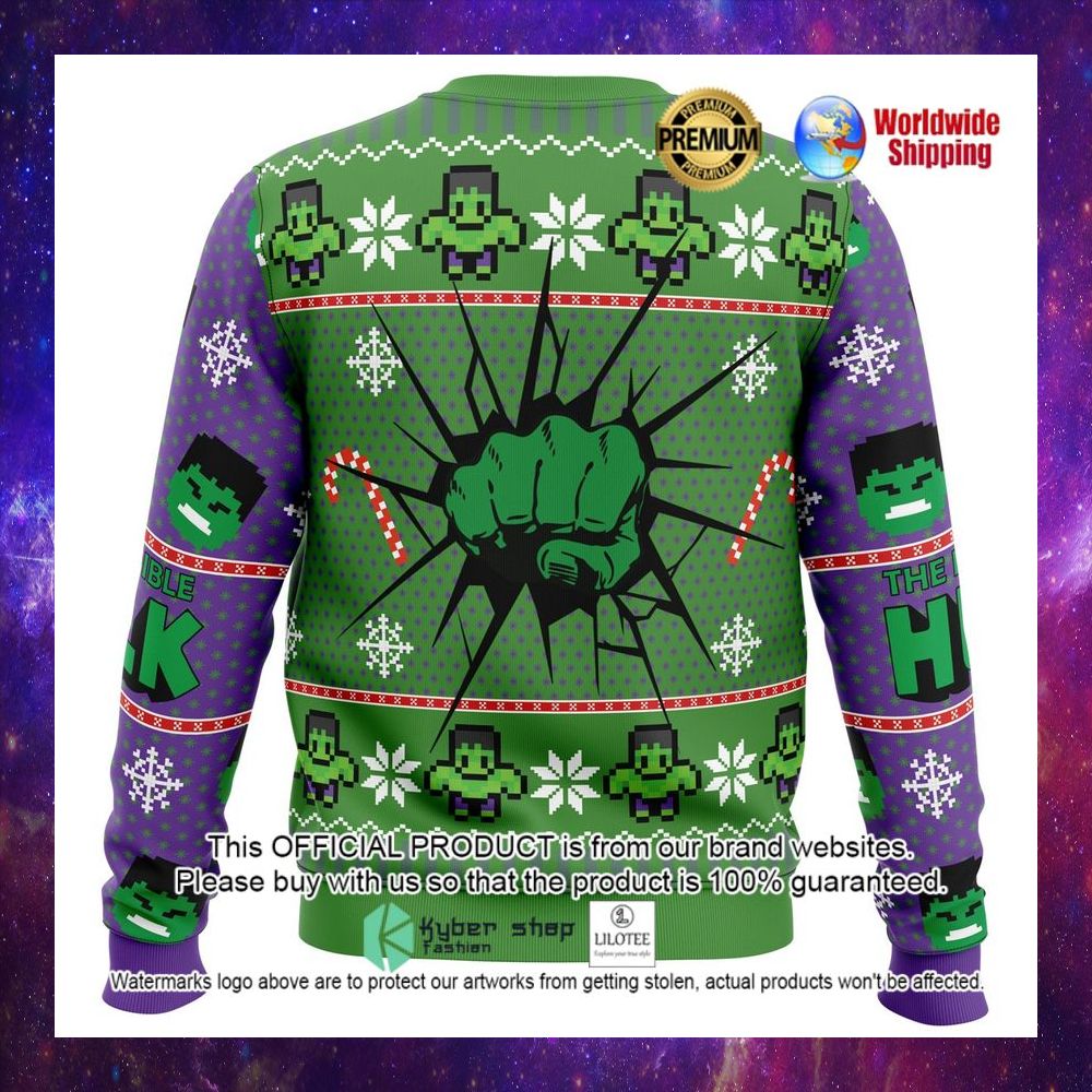 the incredible hulk marvel christmas sweater 1 502