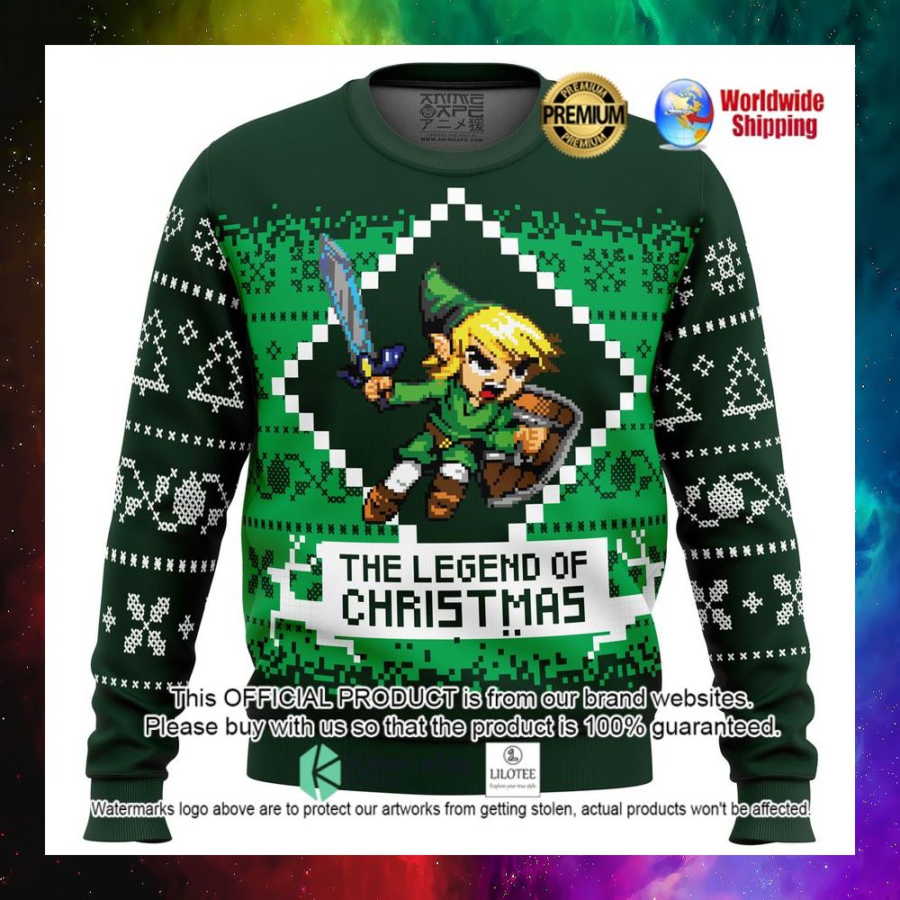 the legend of zelda christmas sweater 1 753