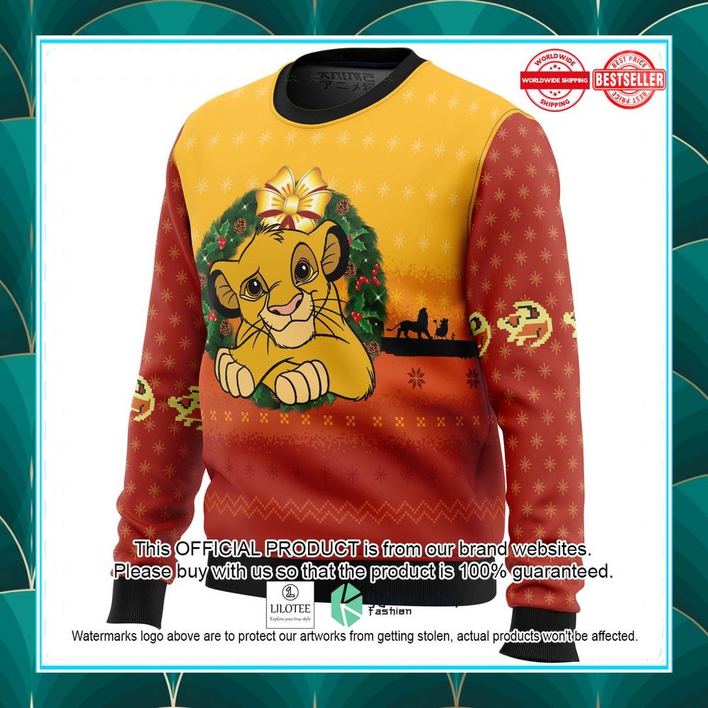 the lion king christmas sweater 3 358