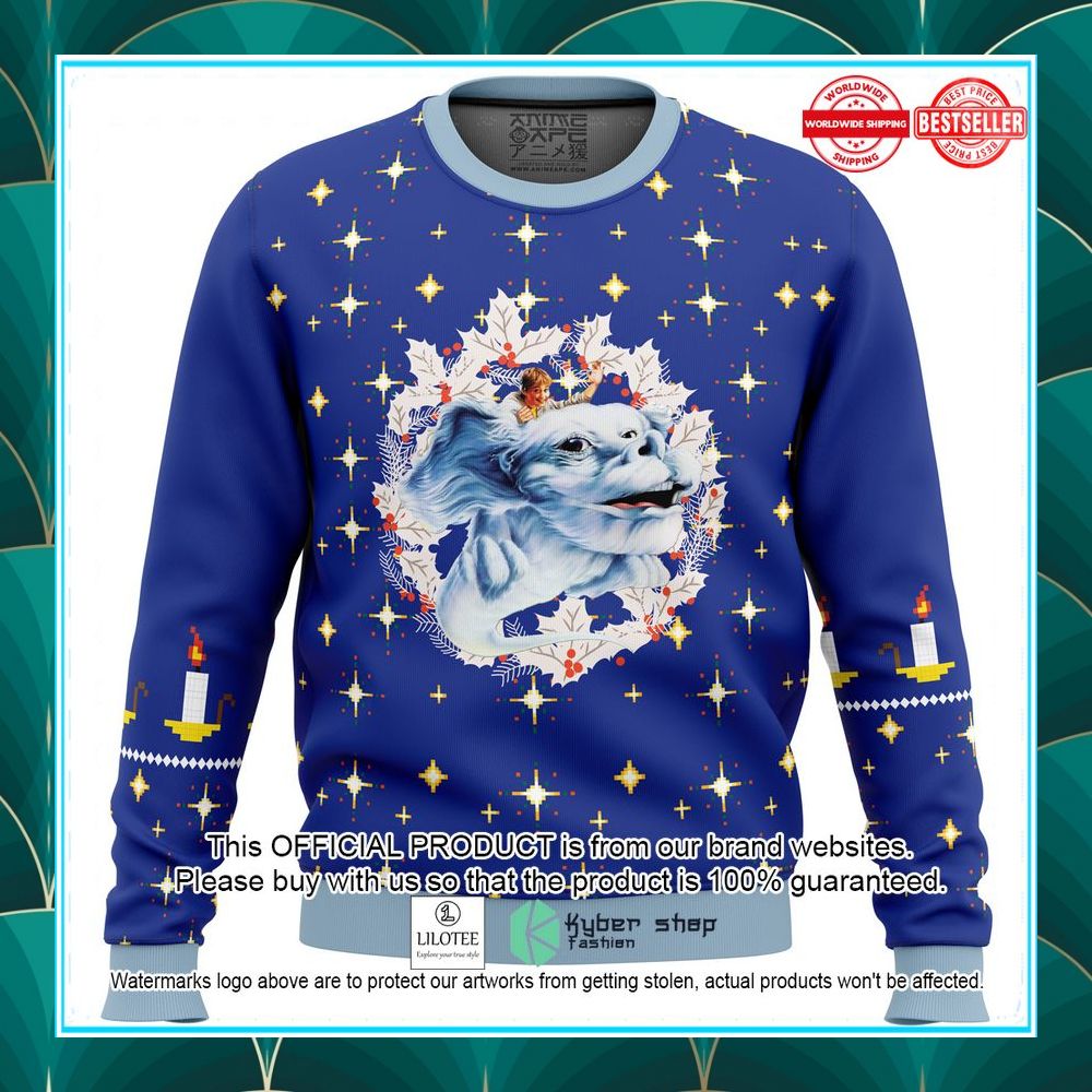 the never ending story christmas sweater 1 523