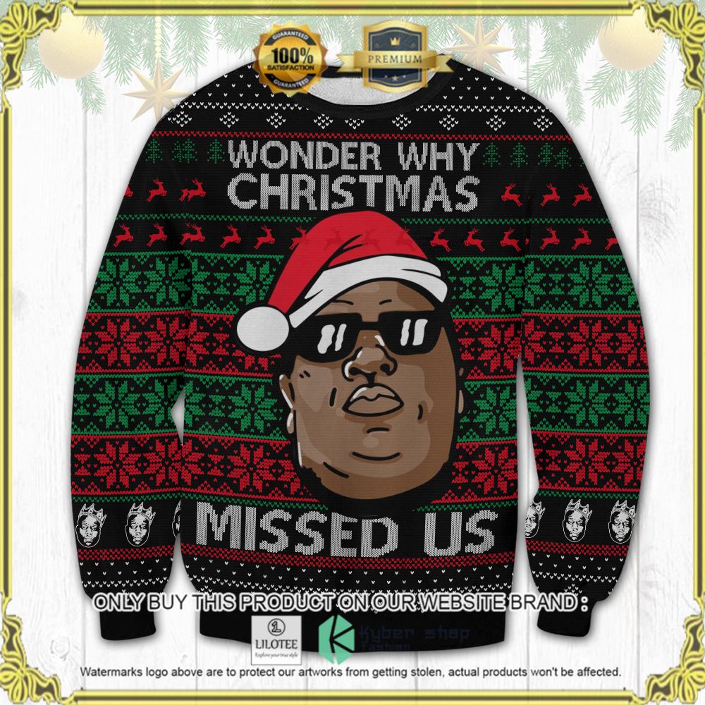the notorious b i g wonder why ugly sweater 1 40938