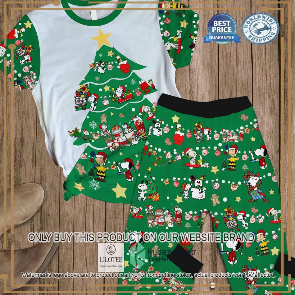 The Peanuts Christmas Tree Pajamas Set - LIMITED EDITION 6