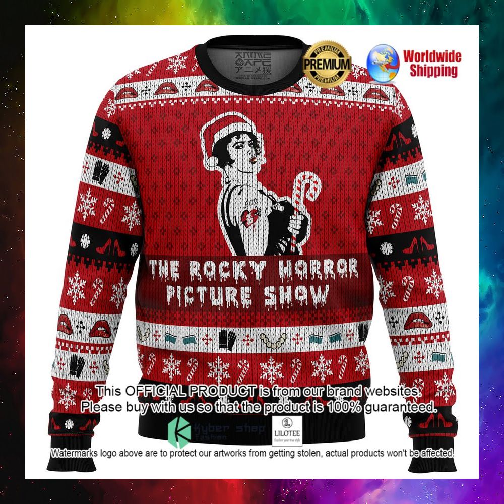 the rocky horror picture show movie christmas sweater 1 810