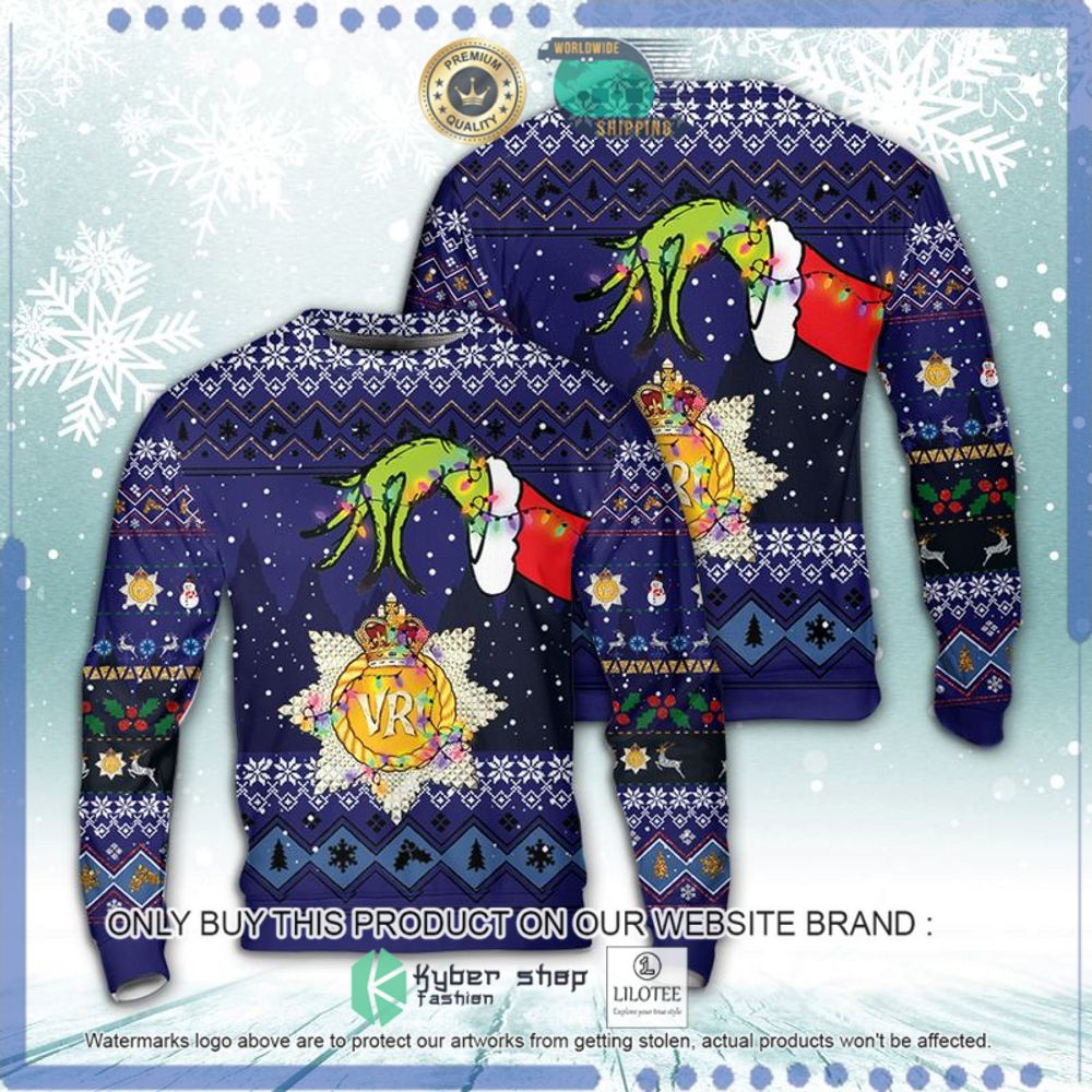 the royal canadian regiment rcr grinch christmas sweater 1 22340