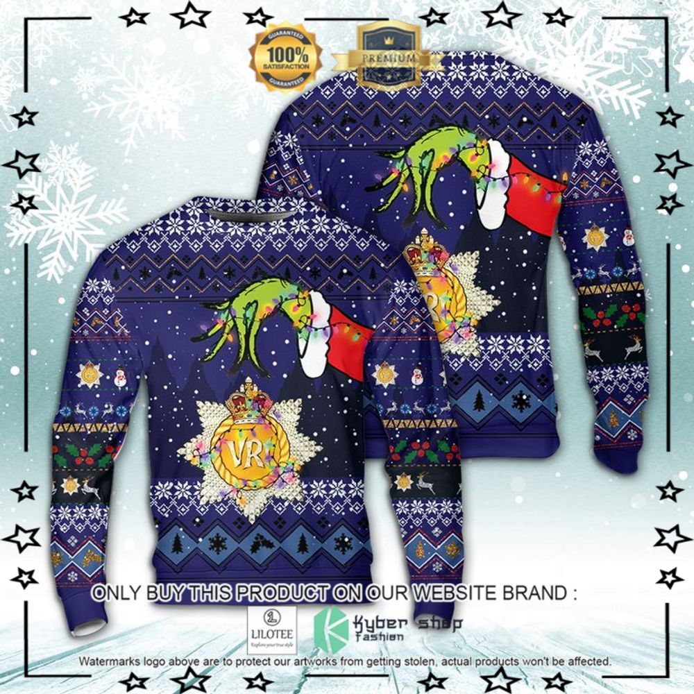 the royal canadian regiment rcr grinch christmas sweater 1 48796