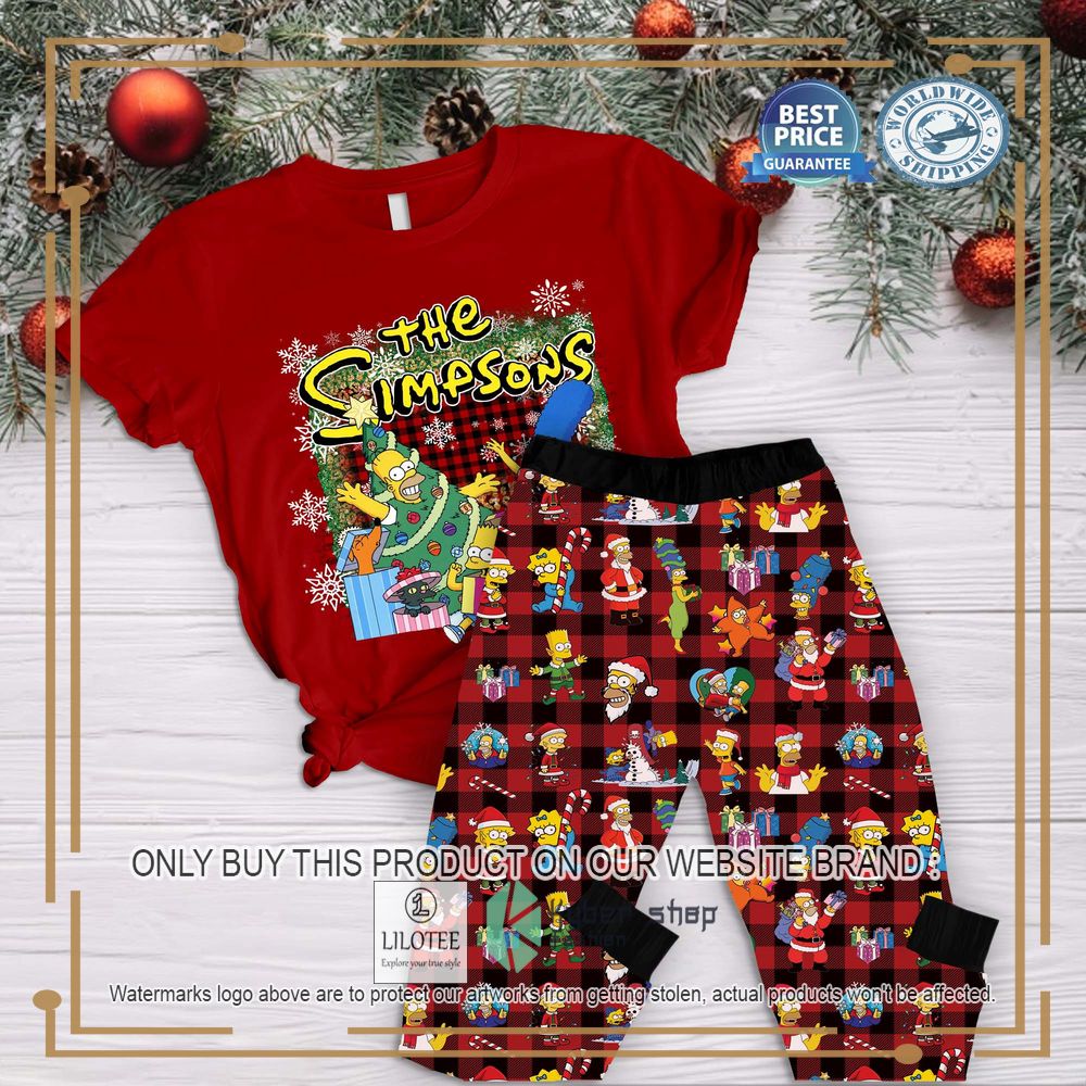 The Simpsons Christmas Pajamas Set 20