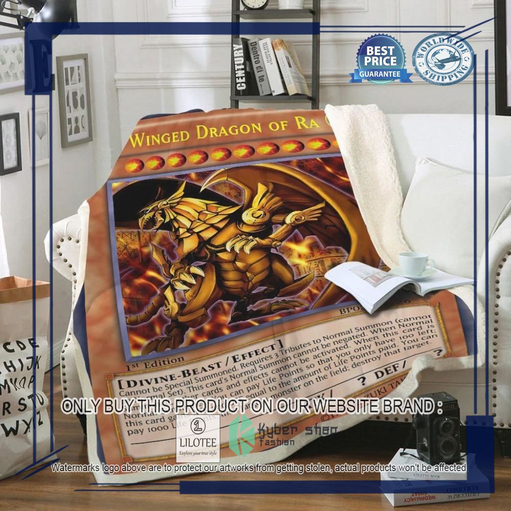 The Winged Dragon Of Ra Blanket - LIMITED EDITION 8