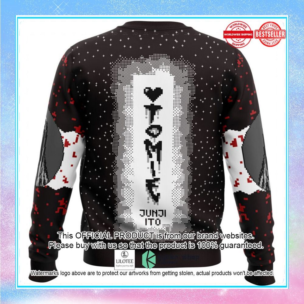 tomie junji ito christmas sweater 2 888