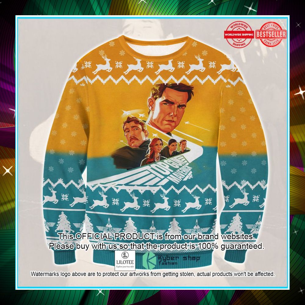 top gun christmas sweater 1 117