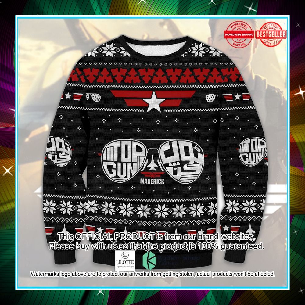 top gun maverick christmas sweater 1 116