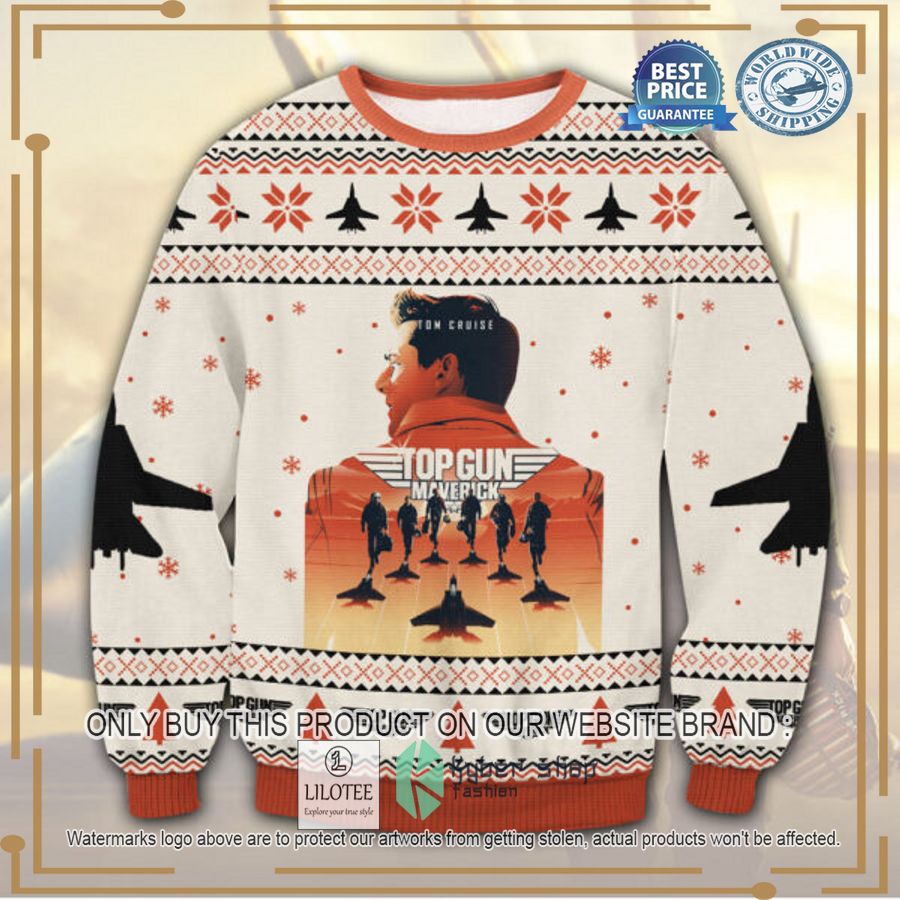 top gun maverick christmas sweater 1 53162