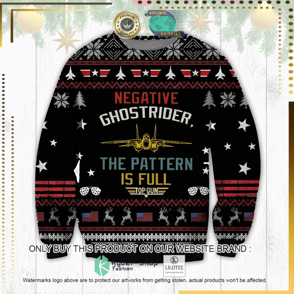 top gun negative ghost rider ugly sweater 1 2183