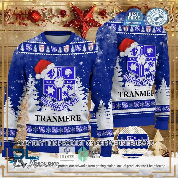 tranmere rovers blue christmas sweater 1 77941