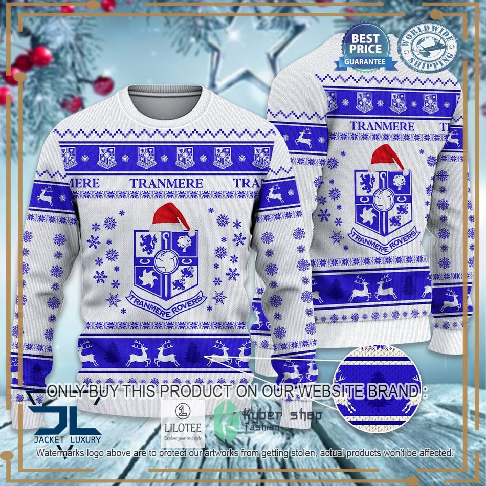 Tranmere Rovers EFL Ugly Christmas Sweater - LIMITED EDITION 6