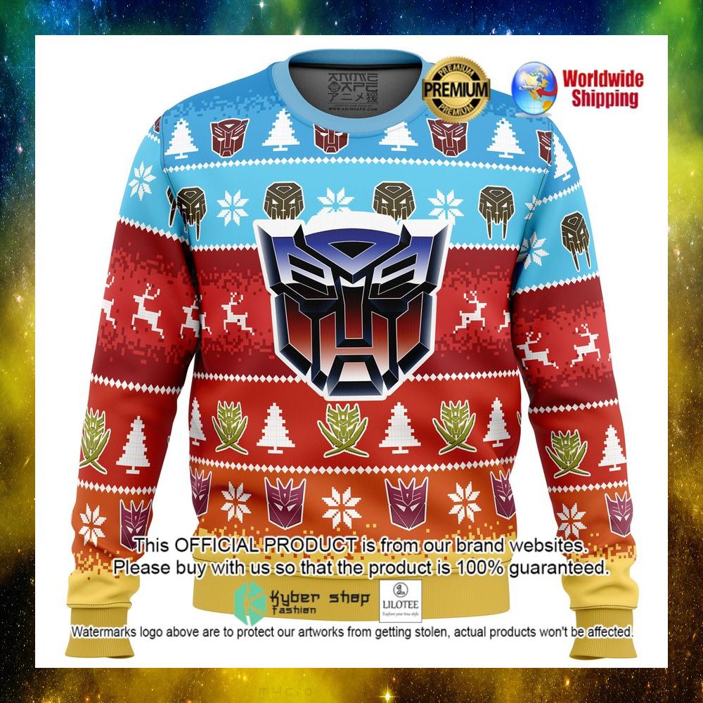 transformers christmas sweater 1 442