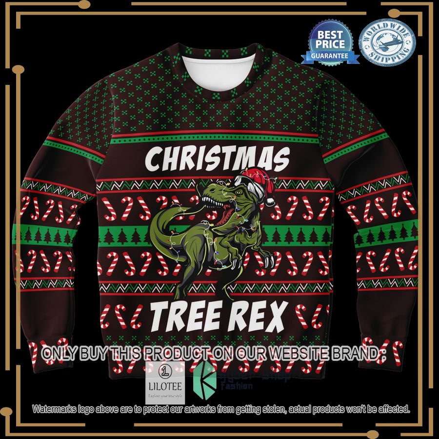tree rex christmas sweater 1 42469