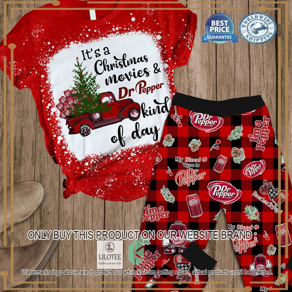 Truck It's A Christmas Movies Dr Pepper Kind Of Day Pajamas Set - LIMITED EDITION 10