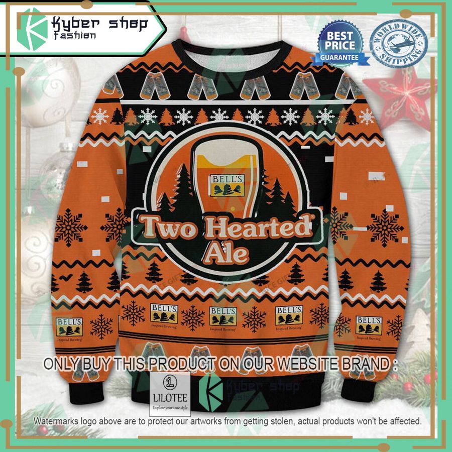 two hearted ale ugly christmas sweater 1 47927