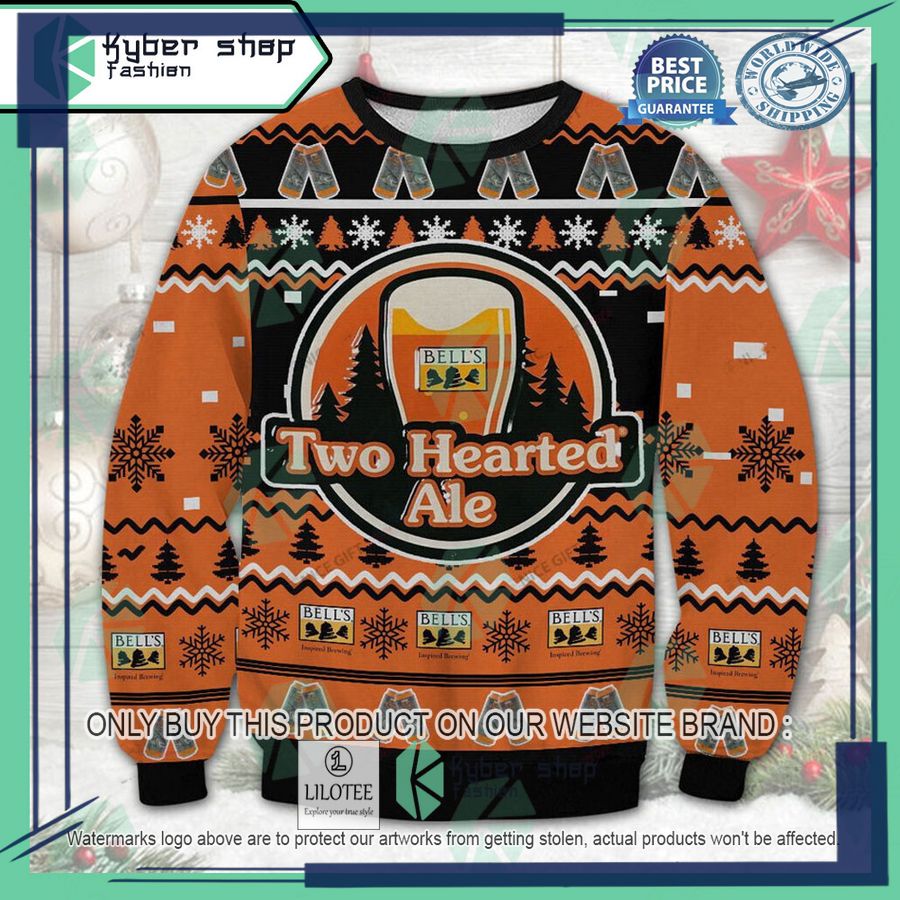 two hearted ale ugly christmas sweater 1 85877