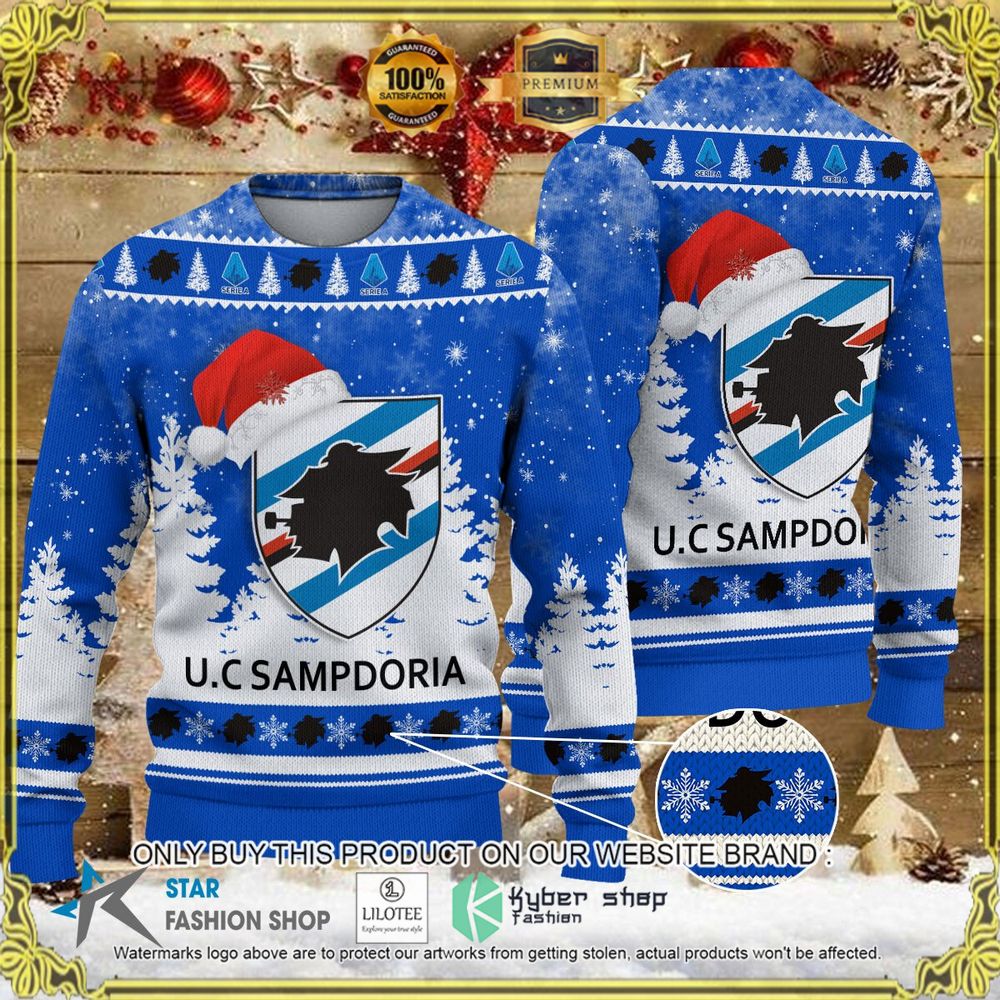 U.C. Sampdoria Christmas Sweater - LIMITED EDITION 7