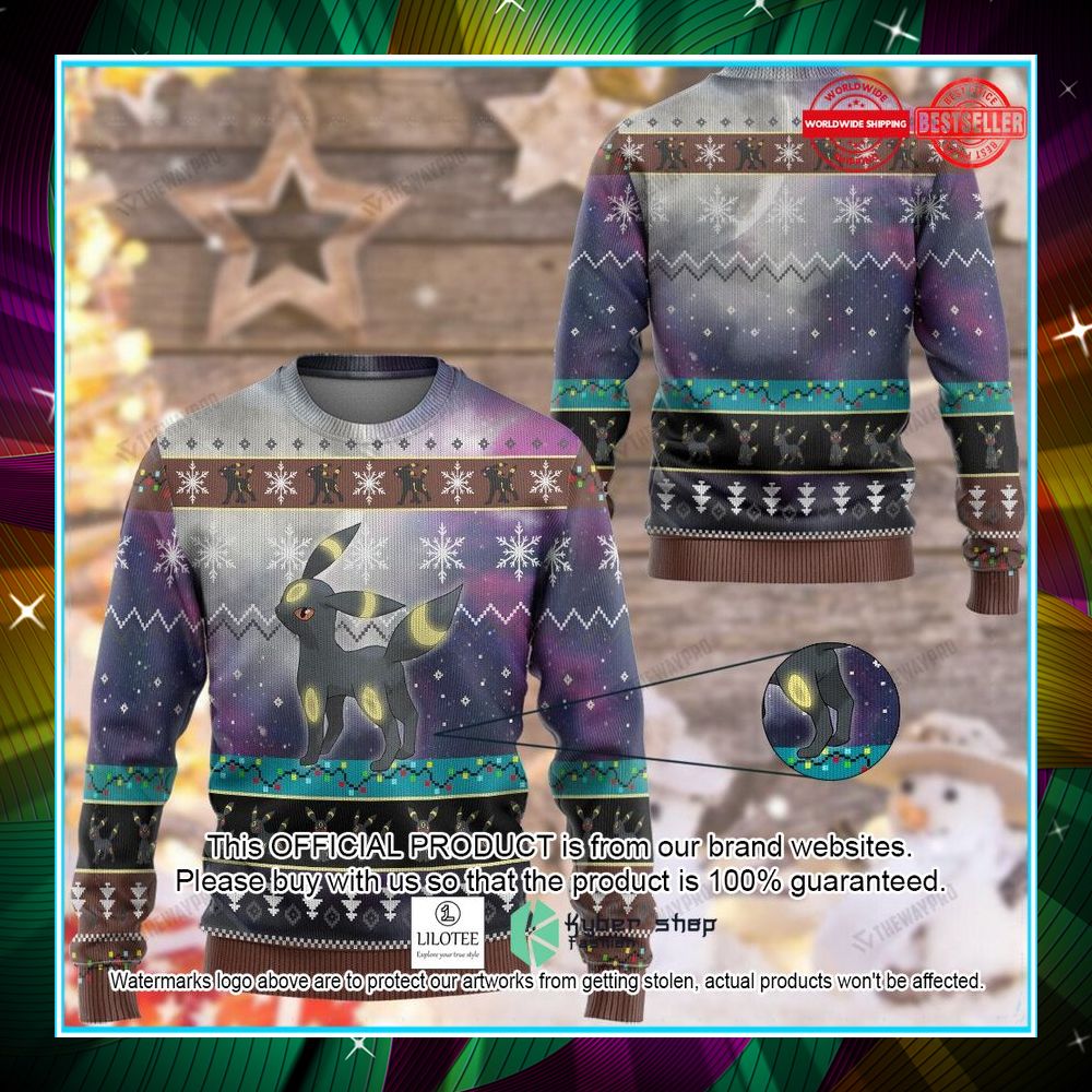 umbreon christmas sweater 1 515