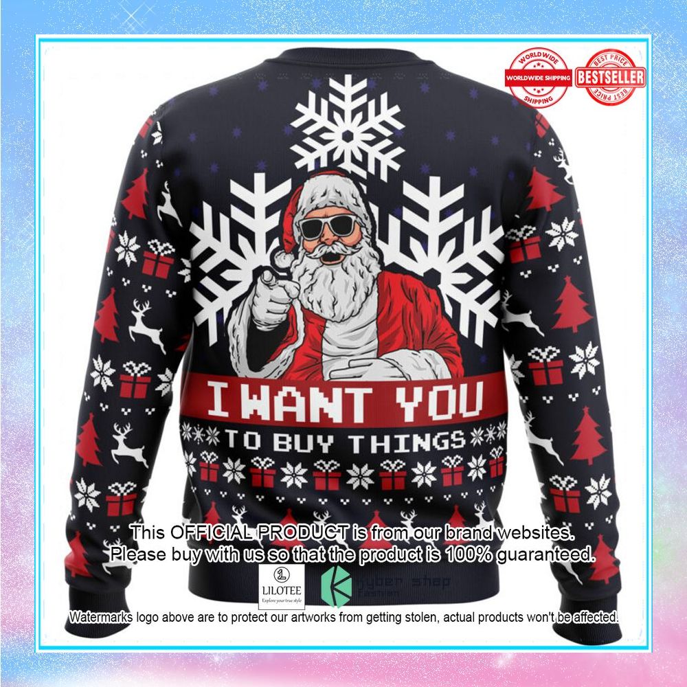 uncle santa claus sweater christmas 2 179