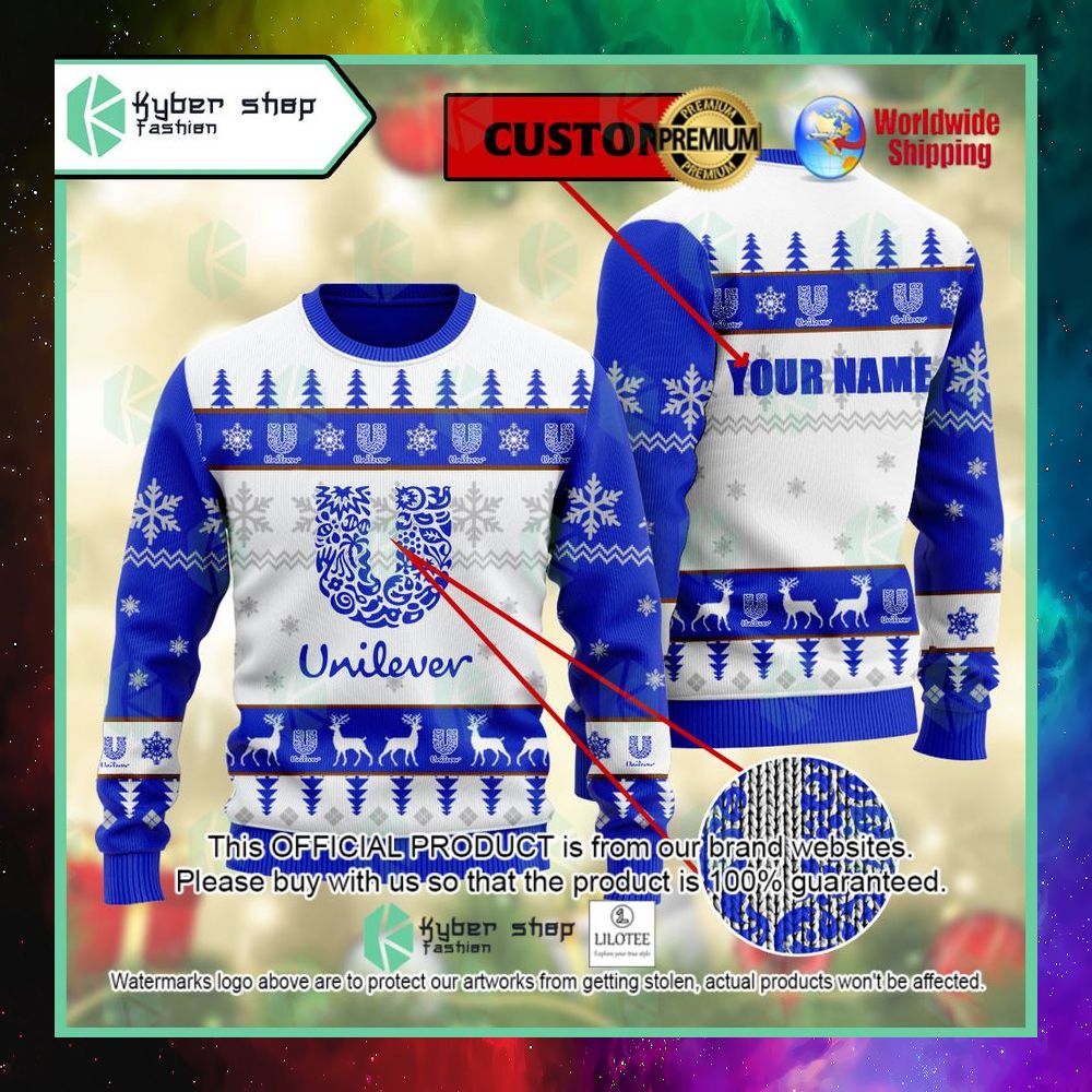 unilever custom name christmas sweater 1 480