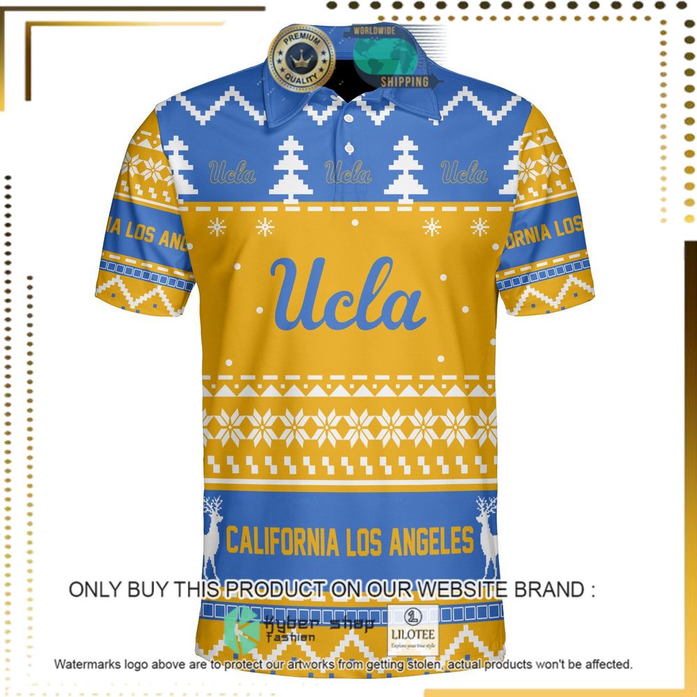 university of california los angeles personalized sweater polo 1 21433