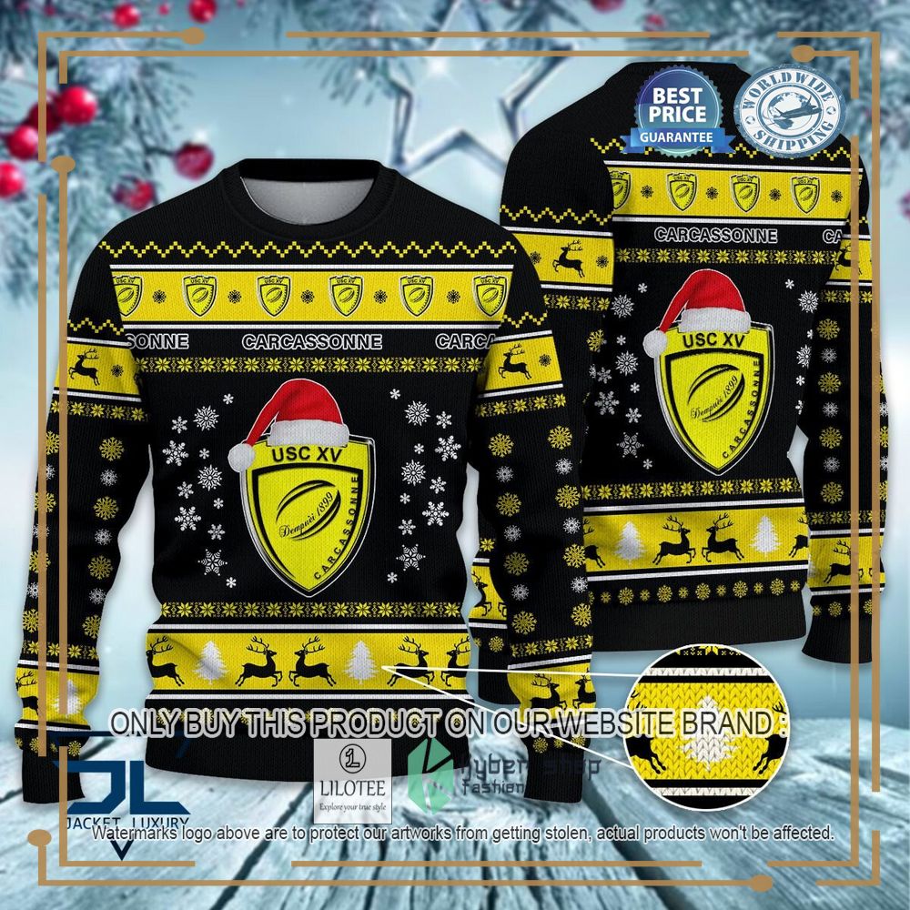 US Carcassonne Ugly Christmas Sweater 7