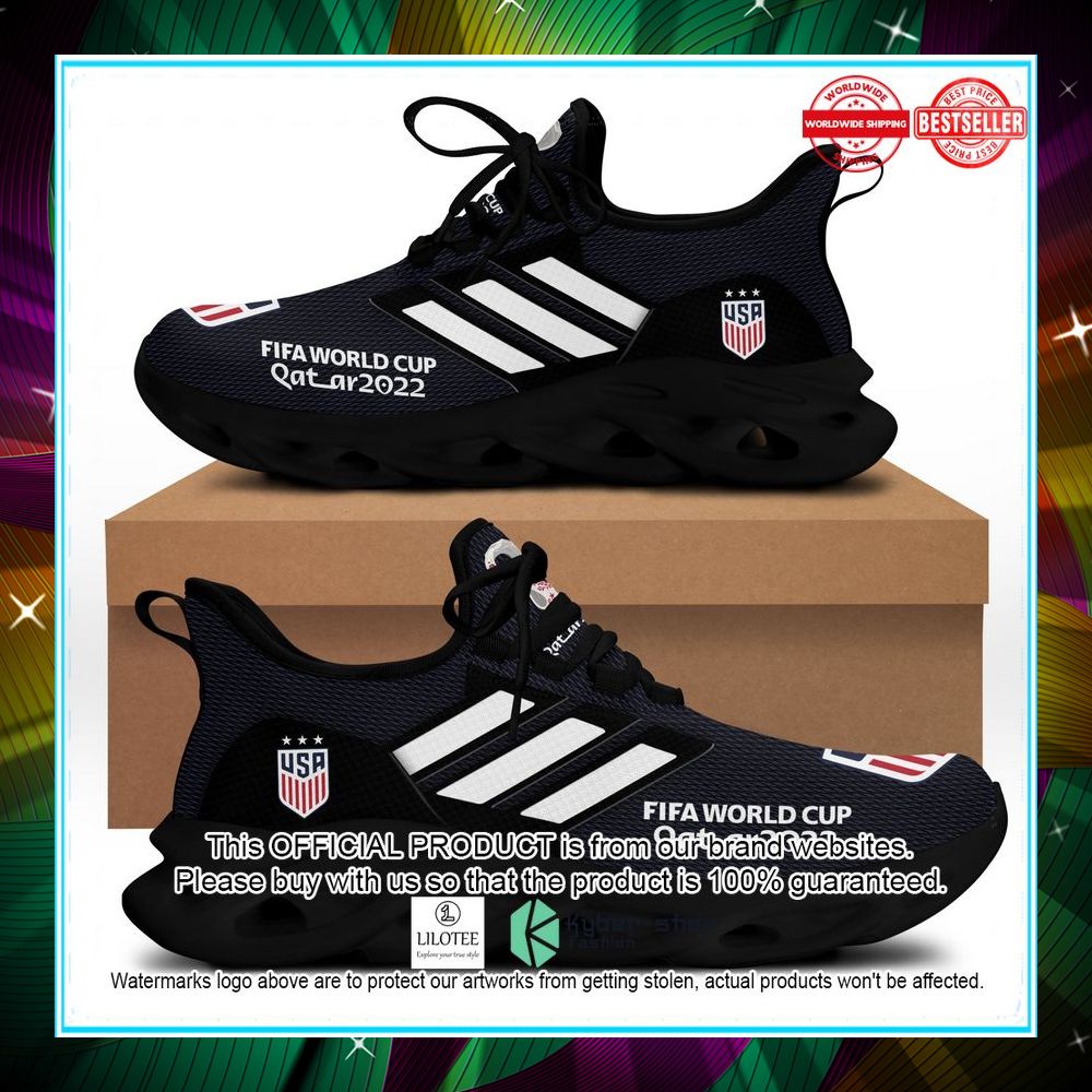usa national team lh wc 2022 black clunky max soul shoes 1 349