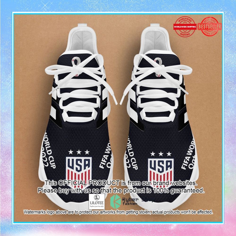 usa national team lh wc 2022 black clunky max soul shoes 4 15