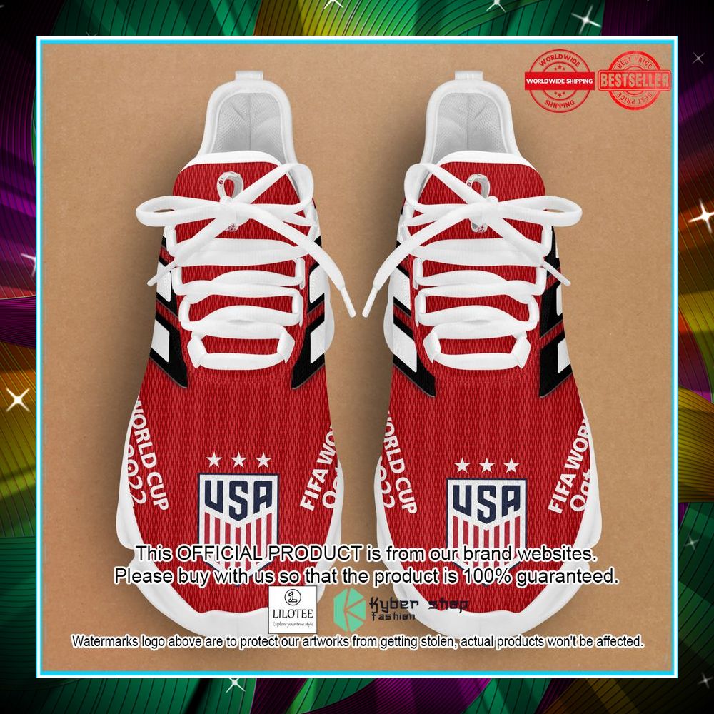 usa national team lh wc 2022 red clunky max soul shoes 4 655
