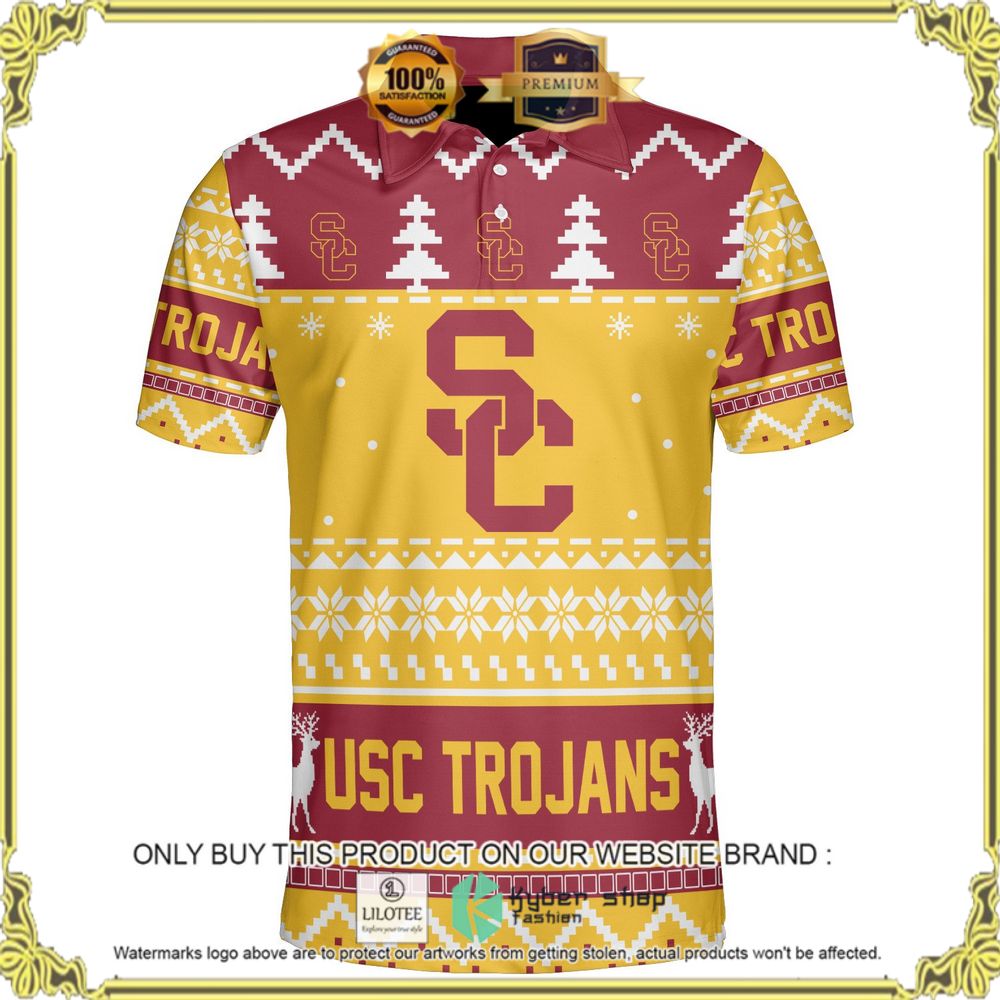 usc trojans personalized sweater polo 1 50086