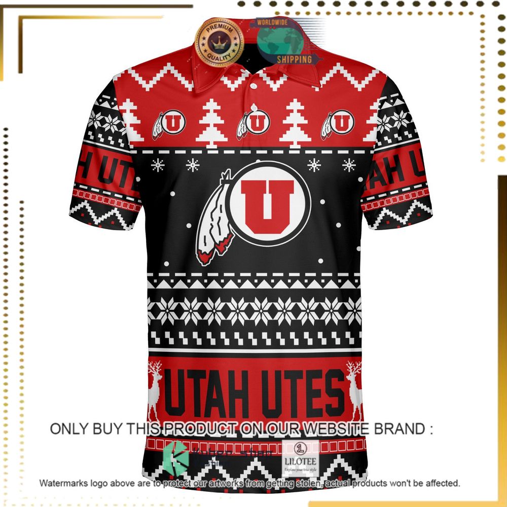utah utes personalized sweater polo 1 95008