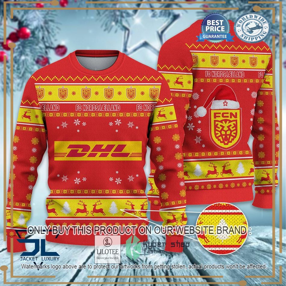 FC Nordsjaelland Super League & Danish 1st Division Ugly Sweater 7