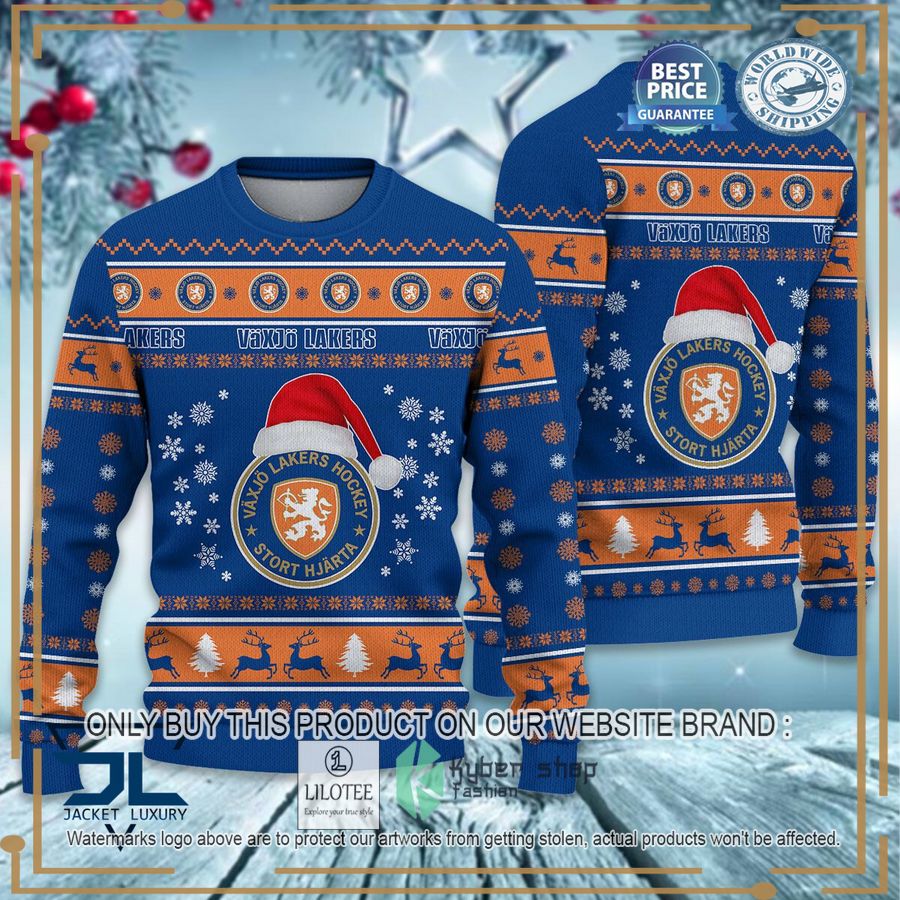vaxjo lakers christmas sweater 1 72981