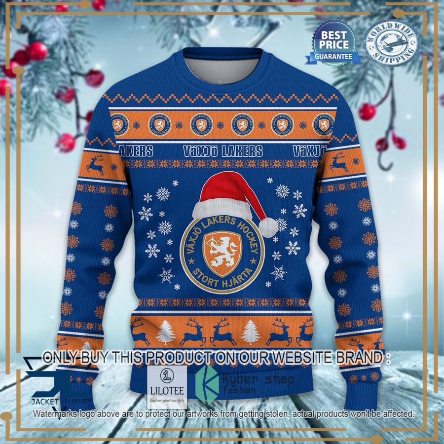 vaxjo lakers christmas sweater 2 68222