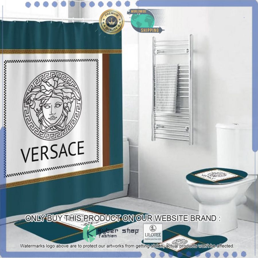versace blue white bathroom set 1 16540