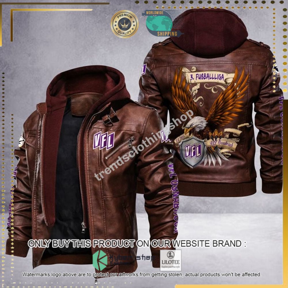 vfl osnabruck fussball liga eagle leather jacket 1 61064