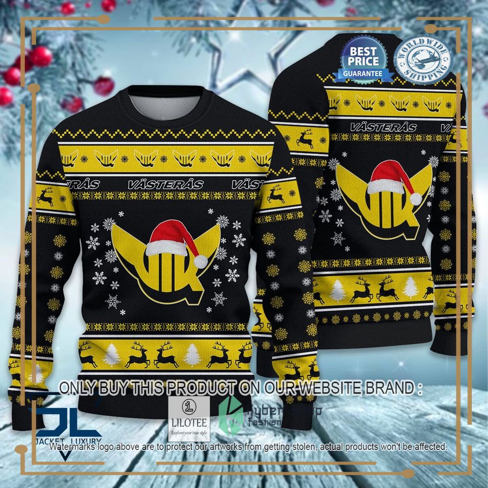 VIK Vasteras HK Ugly Christmas Sweater 6