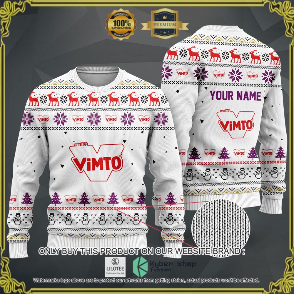 vimto your name white christmas sweater hoodie sweater 1 66771