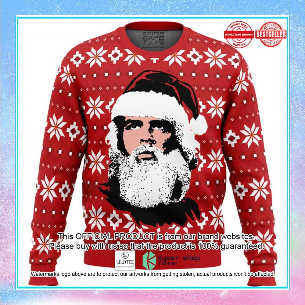 viva la navidad santa che guevarra sweater christmas 1 172