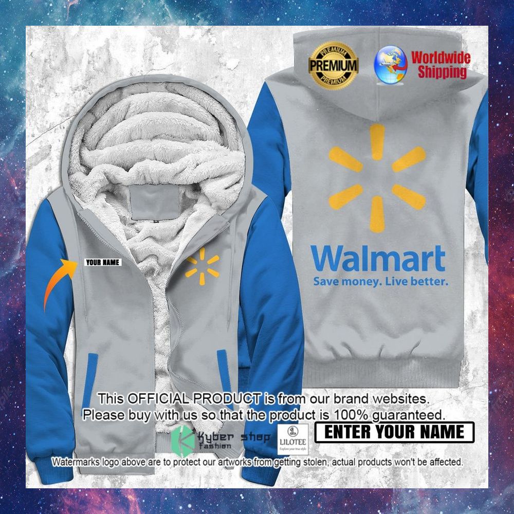 walmart save money live better custom name 3d fleece hoodie 1 235