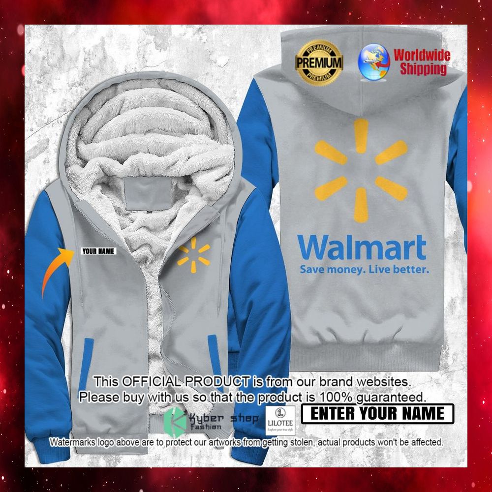 walmart save money live better custom name 3d fleece hoodie 1 779