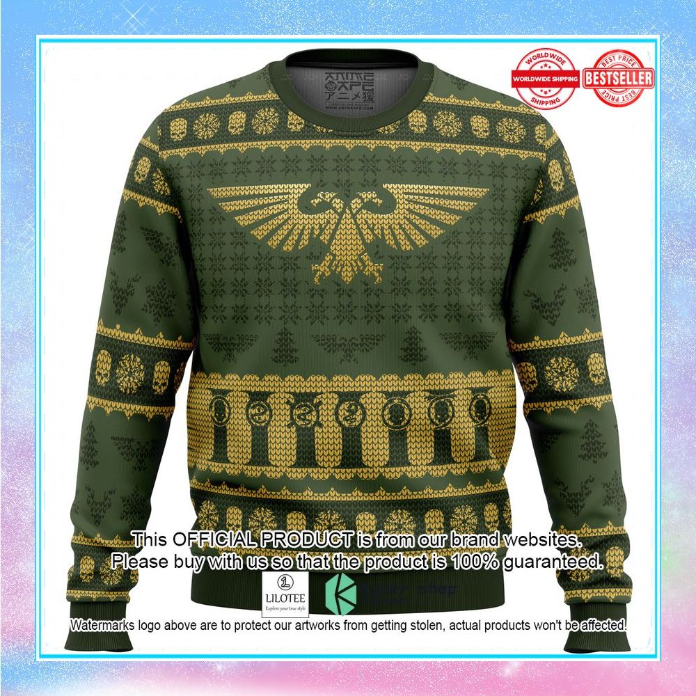 warhammer 40k imperium sweater christmas 1 606