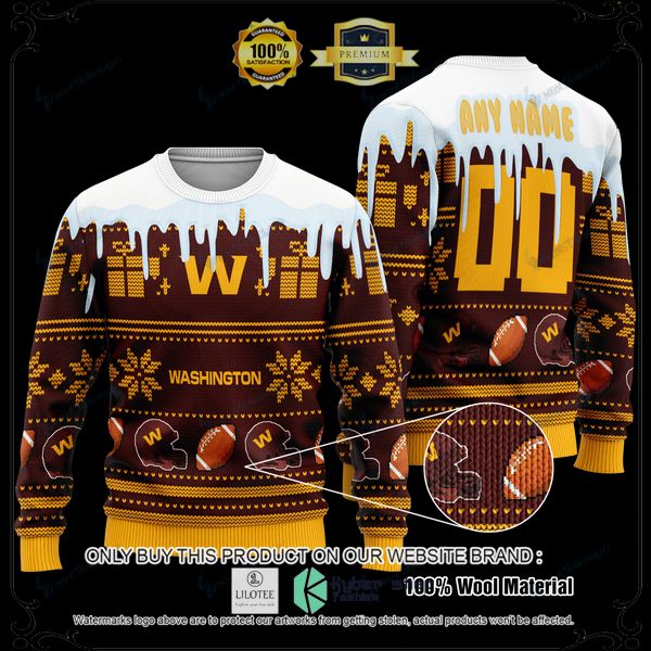 washington football team nfl personalized woolen knitted sweater 1 45785