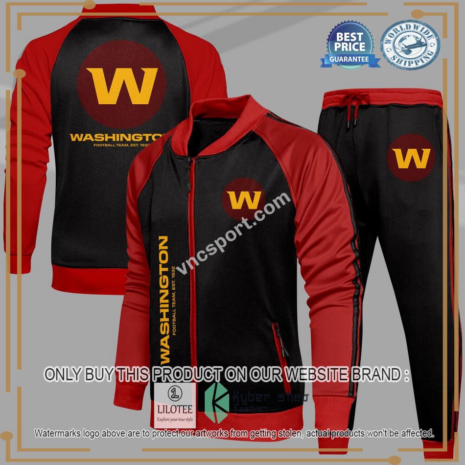 washington football team nfl tracksuit jacket 12 48949