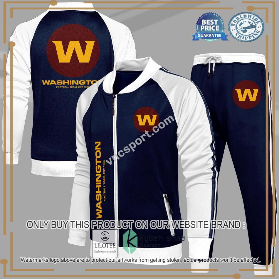 washington football team nfl tracksuit jacket 13 84010